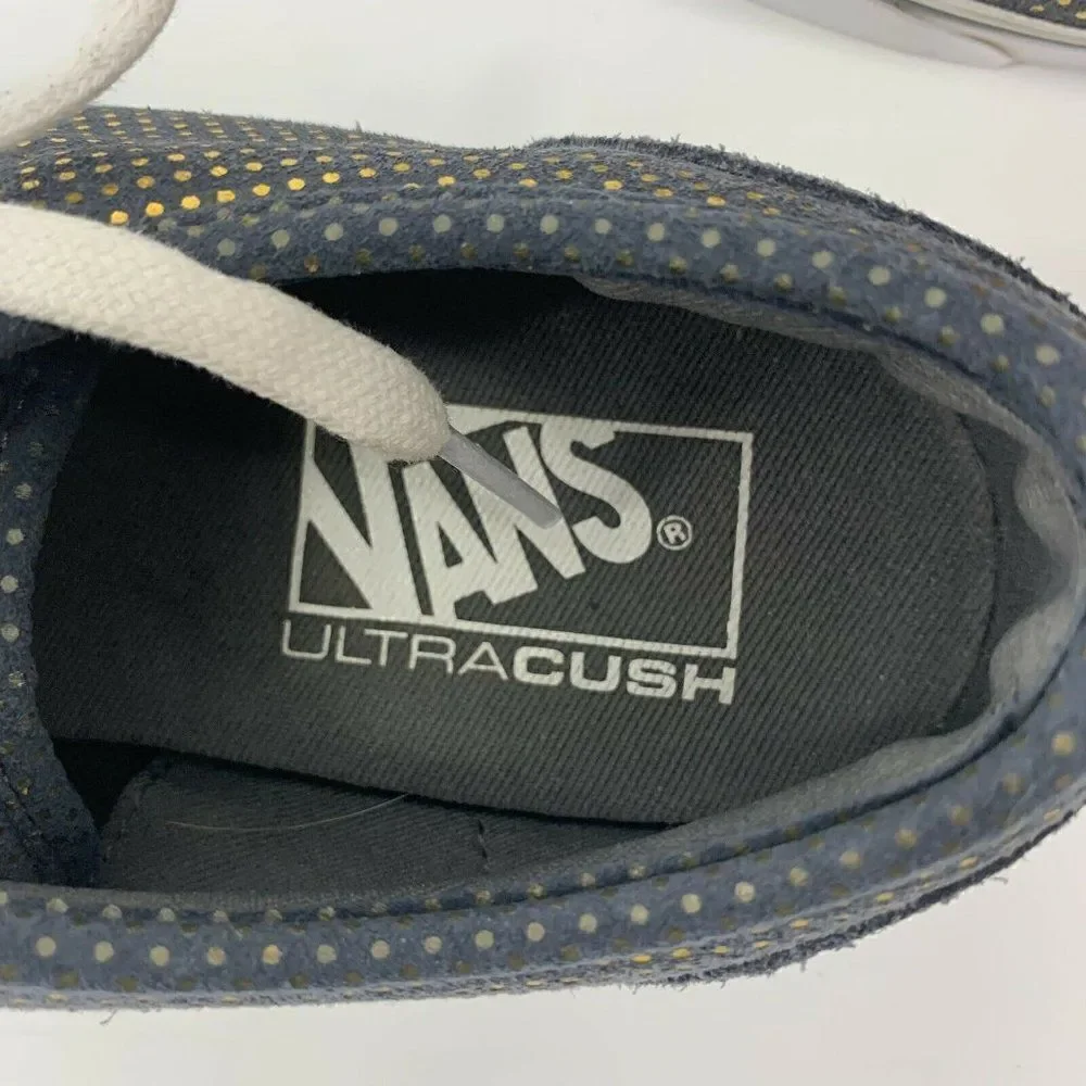 Vans gray with gold dots Ultra Cush sneakers
